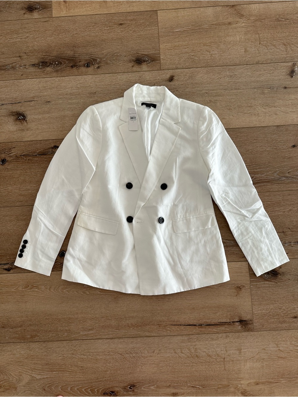 Ann Taylor Linen Rayon Blazer NWT | Old Money Coastal Chic Hamptons Summer Luxe
